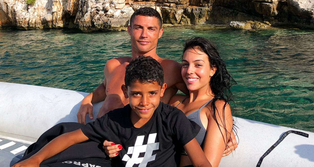 Ronaldo Family Picture