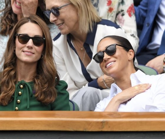 Герцогини сияют! Кейт Миддлтон и Меган Маркл на финале «Уимблдона»