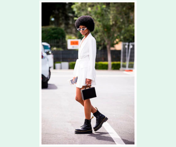 10 способов носить осеннюю обувь с легким платьем