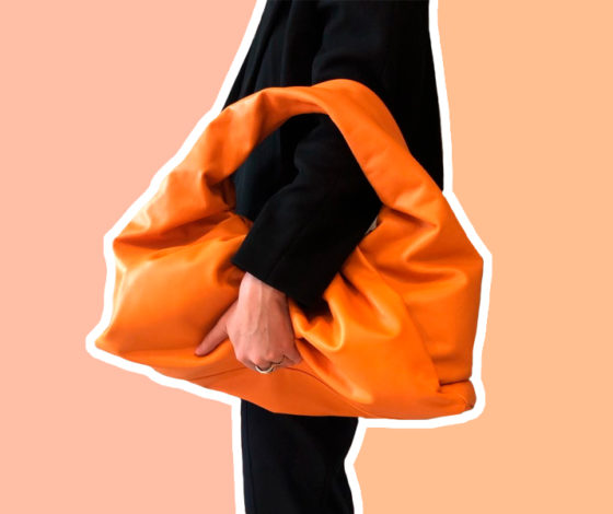 Оранжевые сумки — еще один горячий тренд. Где такую купить?