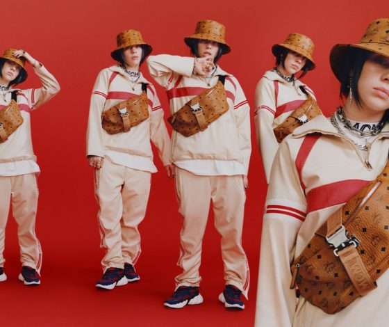 И снова оверсайз: Билли Айлиш снялась в рекламной кампании