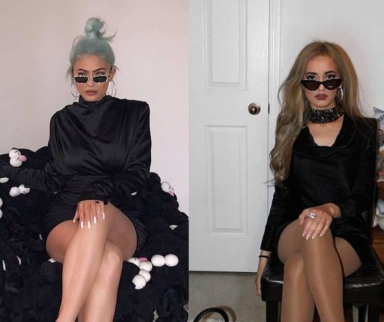 Трэш дня: эта девушка повторяет выходы Ким и Кайли. Получается не очень…