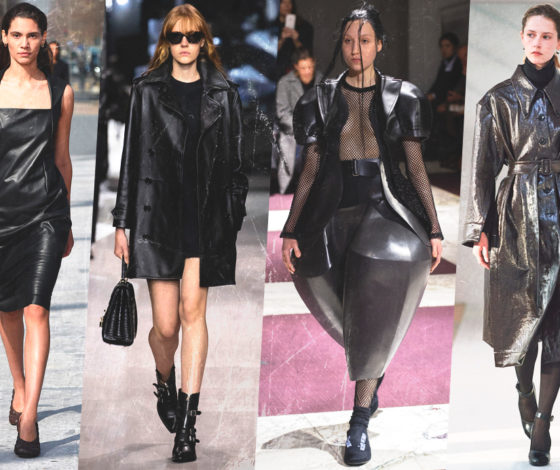 Черная кожа – тренд осени-2019. 25 модных вещей здесь