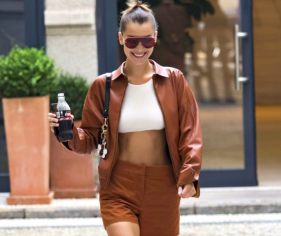 Как носить шорты? 10 модных приемов от Беллы Хадид