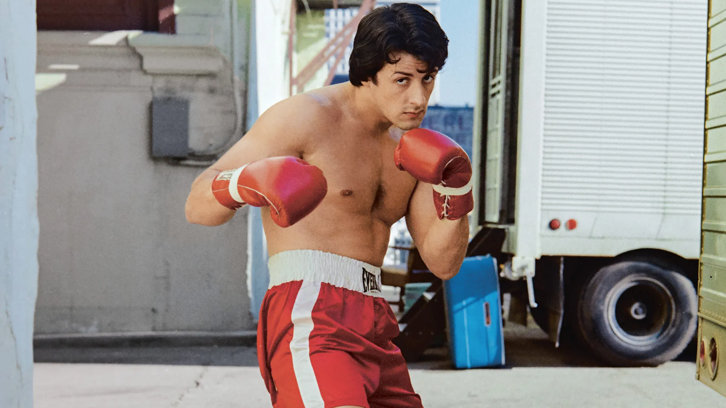 Who will play Sylvester Stallone about the creation of a boxing classic