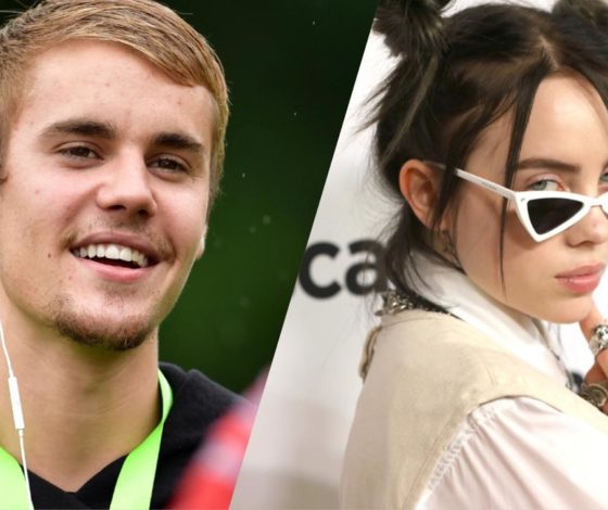 Ответочка Билли Айлиш! Детское фото Бибера на фоне плакатов с певицей