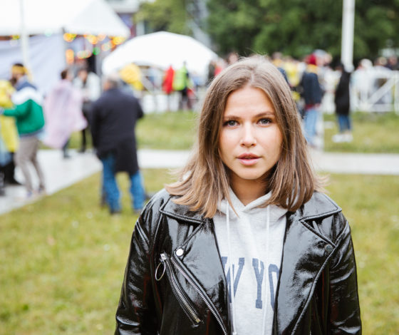 Юлия Топольницая, Влад Лисовец и Снежана Самохина на Bosco Fresh Fest