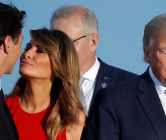 После поцелуя Мелании с Джастином Трюдо: Дональд Трамп стал мемом