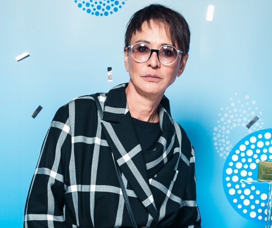 Ирина Хакамада, Митя Фомин и Екатерина Одинцова на дне рождения Nanoasia