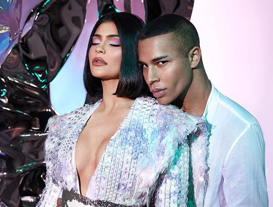 Она еще не вышла, но ее хотят все! Новая коллекция косметики Кайли Дженнер и Balmain