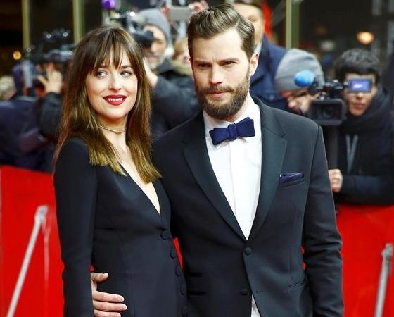 Для фанатов «50 оттенков серого»: Дакота Джонсон и Джейми Дорнан вместе на вечеринке!