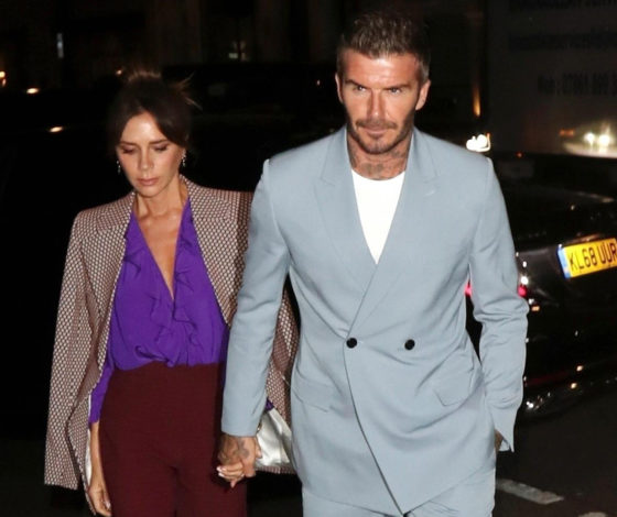 Все-таки самые красивые! Дэвид и Виктория Бекхэм в Лондоне