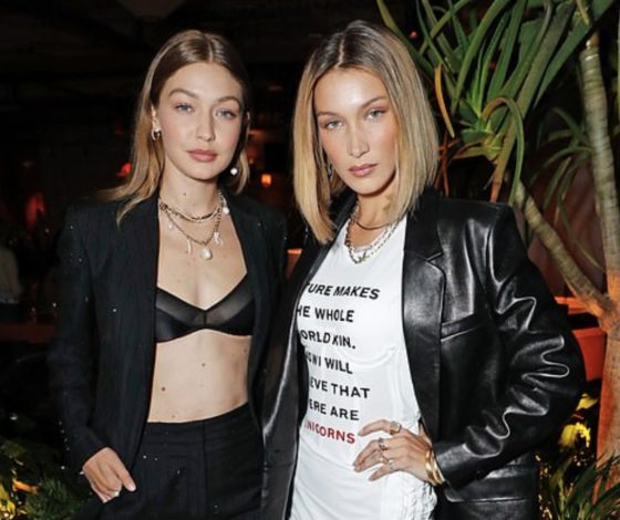 Пожар: Джиджи в белье, а Белла с каре на вечеринке после показа