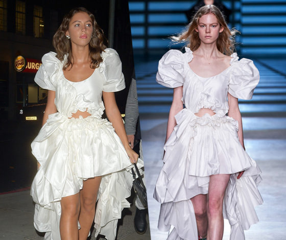 Who wore it better: дочь Джуда Лоу или Жоли Элиен? Голосуй!