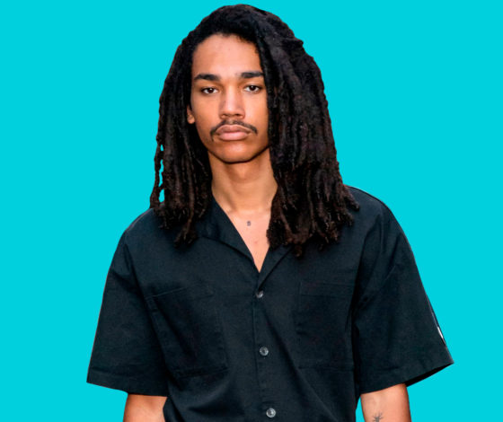 Лука Саббат на показе Natasha Zinko x Duo!