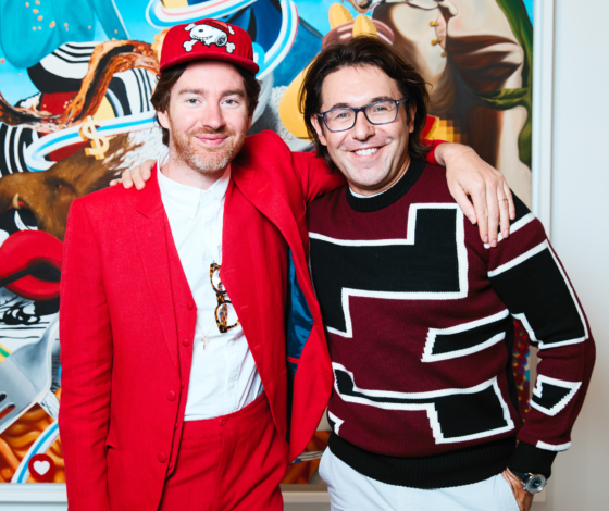 Андрей Малахов и другие звезды на культурном завтраке с Филипом Колбертом