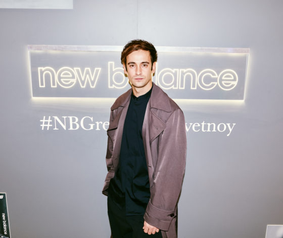 Риналь Мухаметов, Елена Лядова и Игорь Верник на Grey Day от New Balance