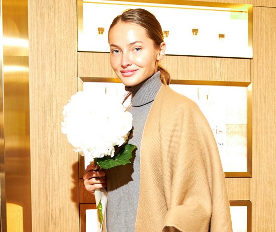 Юля Паршута, Дарья Коновалова и Саша Маркина на открытии корнера Maison Francis Kurkdjian