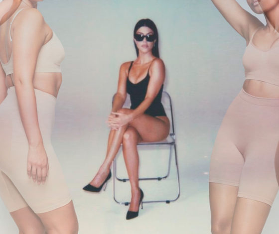 Как носить утягивающее белье напоказ? 5 образов в духе сестер Кардашьян!