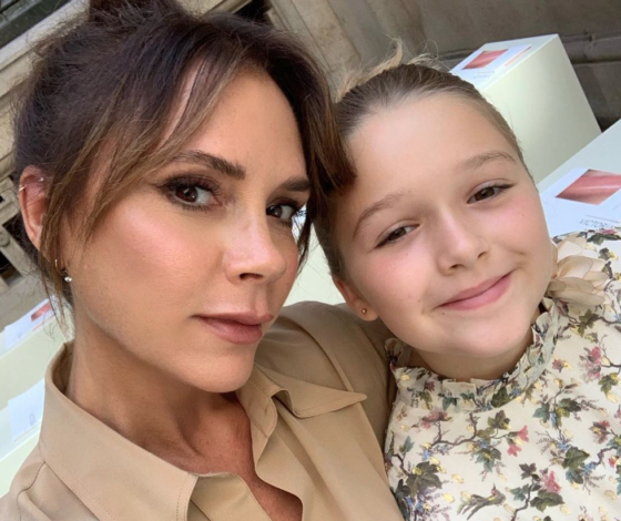 Дэвид и Виктория Бекхэм крестили детей