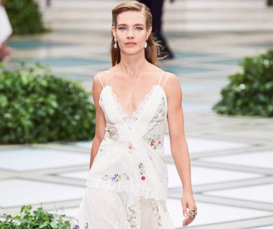Наталья Водянова открыла показ Tory Burch на Неделе моды в Нью-Йорке!