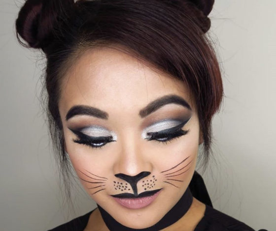 Тебе понравится: кошачий мейк на Хэллоуин