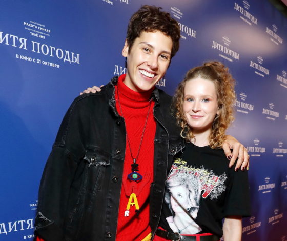 Ирина Горбачева, Нонна Гришаева и Монеточка на премьере «Дитя погоды»