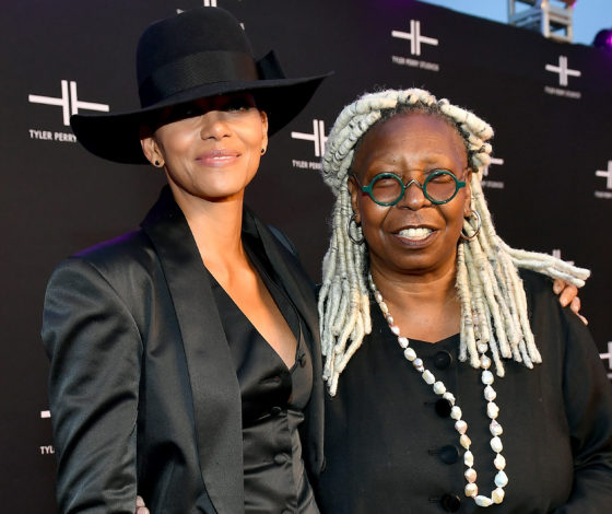 Бейонсе, Холли Берри и Вупи Голдберг на открытии киностудии Тайлера Перри