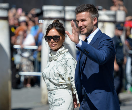 Это любовь: Дэвид и Виктория Бекхэм танцуют сальсу