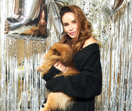 Айза Анохина, Липа Тетерич и Илья Колунов на дне рождения Pet Corner