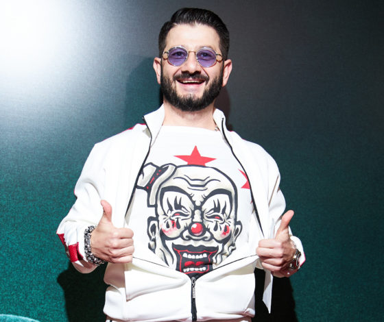 Кирилл Серебренников, Михаил Галустян и Лукерья Ильяшенко на премьере «Джокера»