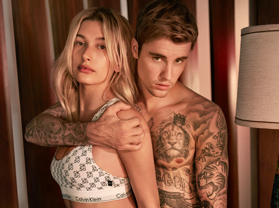 Жизнь после брака есть: Джастин и Хейли Бибер целуются на свидании и вместе снимаются для модных брендов