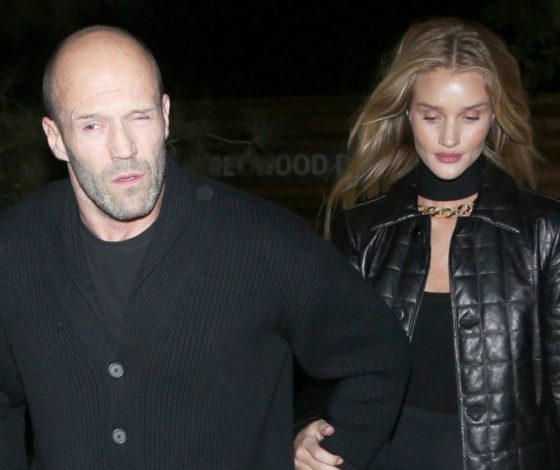 Total black: новый выход Роузи Хантингтон-Уайтли и Джейсона Стэтхема