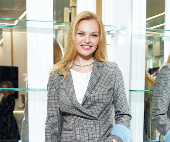 Митя Фомин, Елена Кулецкая и Анна Чурина на открытии клиники Renew Premium