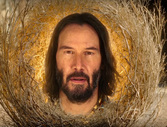 Киану Ривз в трейлере мультфильма «Губка Боб 3». Twitter взорвался!