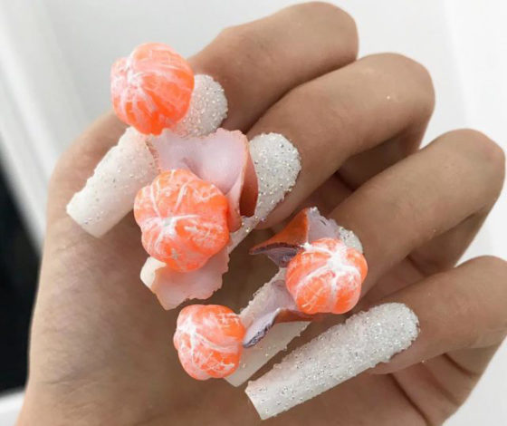 Новогодний маникюр: 20 примеров, как не надо