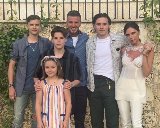 Любимая семья! Самые милые фото Бекхэмов