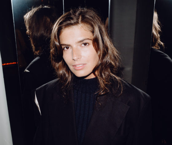 Дарья Малыгина, Илона Столье и Павел Пепперштейн на Tsum Fashion Show осень-зима 2019