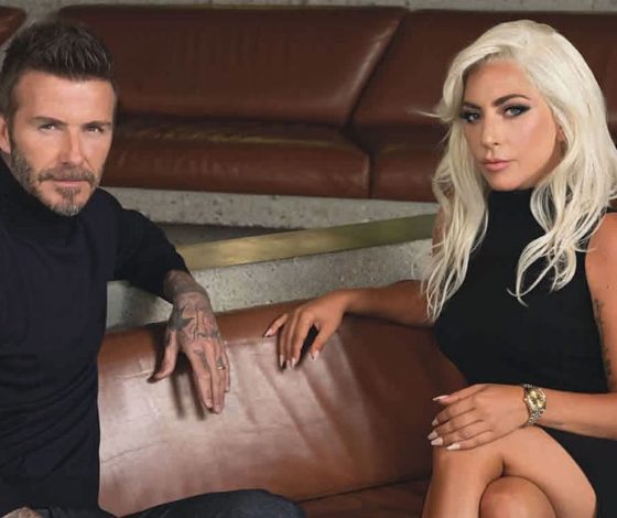 А что подумает Вики? Леди Гага и Дэвид Бекхэм взяли интервью друг у друга