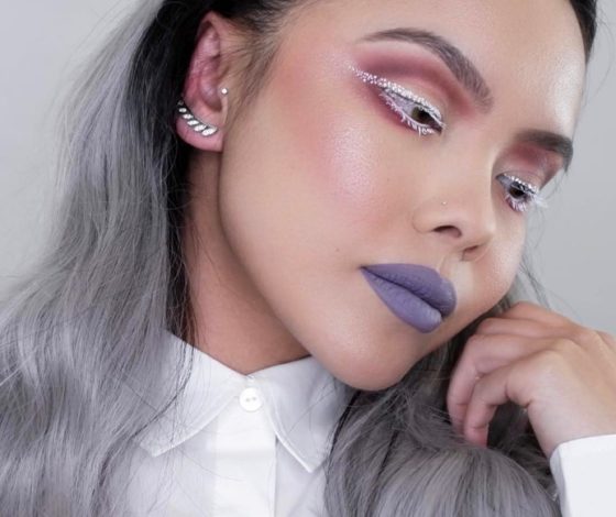 Для новогоднего настроения: праздничный макияж от бьюти-блогеров