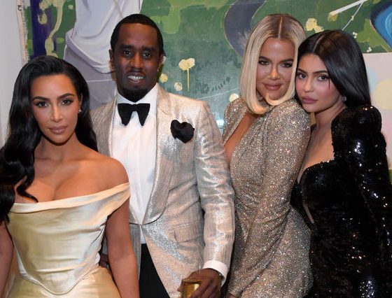 Все семейство Кардашьян сходило на день рождения Пи Дидди. Рассказываем, как Канье Уэст помирился с Джей Зи