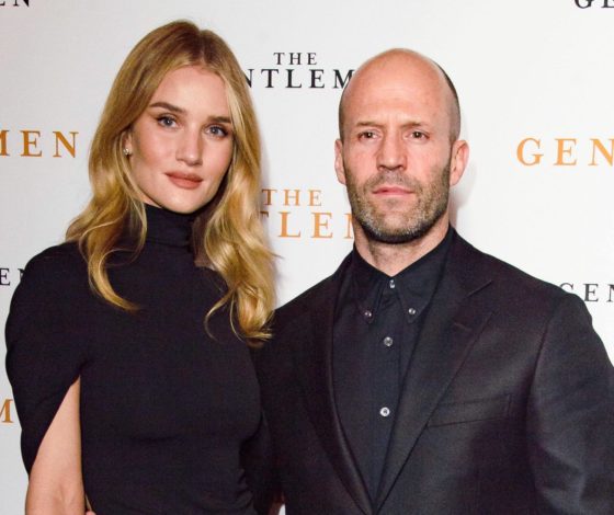 Один стиль на двоих: новый выход Роузи Хантингтон-Уайтли и Джейсона Стэтхема