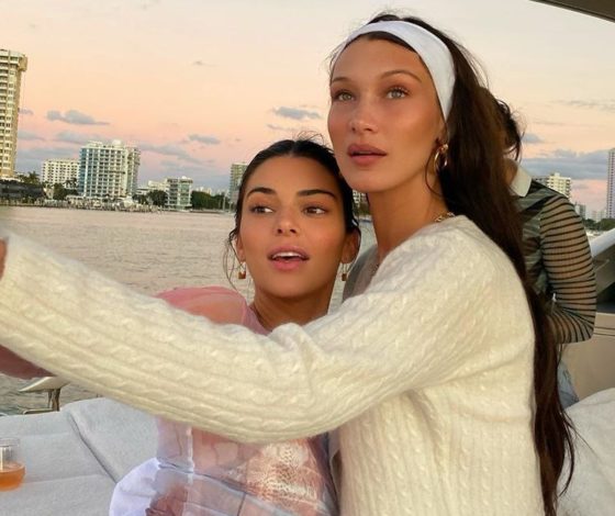 Кендалл Дженнер и Белла Хадид в Майами. Рассказываем, как проходит их отдых