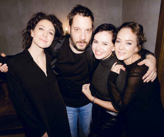 Светлана Бондарчук, Александр Цыпкин и Ляйсан Утяшева на Sparkling Friday в бутике Alexander Terekhov