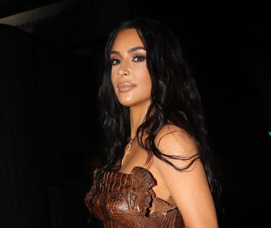 Ким Кардашьян показала новый цвет волос