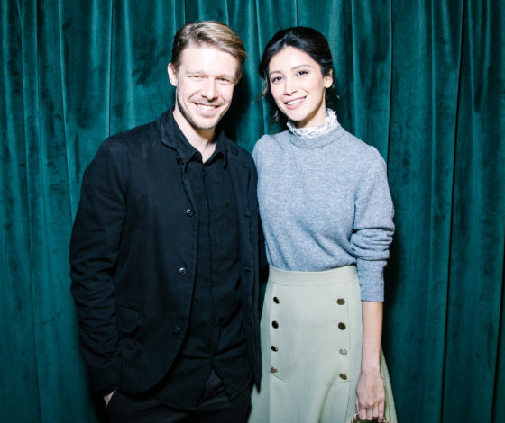 Никита Ефремов, Равшана Куркова и Оксана Акиньшина на премьере сказки «Иван Царевич и Серый волк 4»