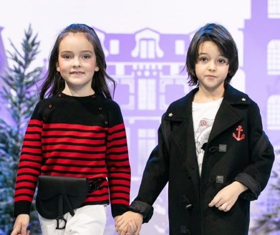Дети Филиппа Киркорова прошлись на показе Baby Dior