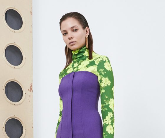 Алеся Кафельникова снялась для лукбука Off-White