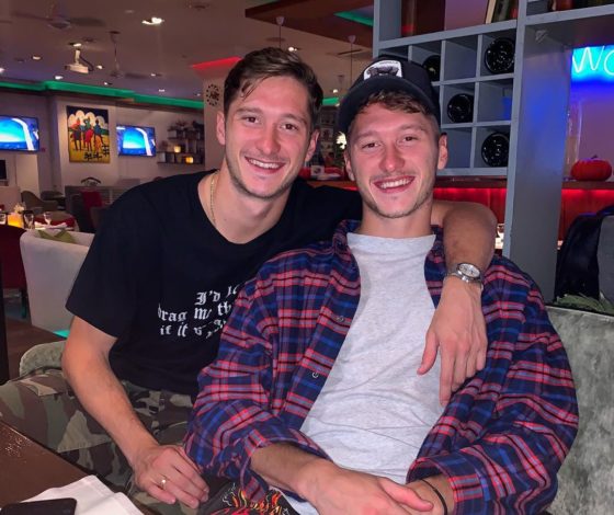 Братьев Миранчуков теперь легко различить. Антон стал блондином