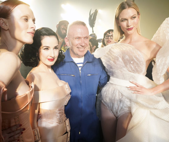 Главный тренд весны: блестки, как на показе Jean Paul Gaultier